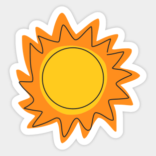 Sun Sticker